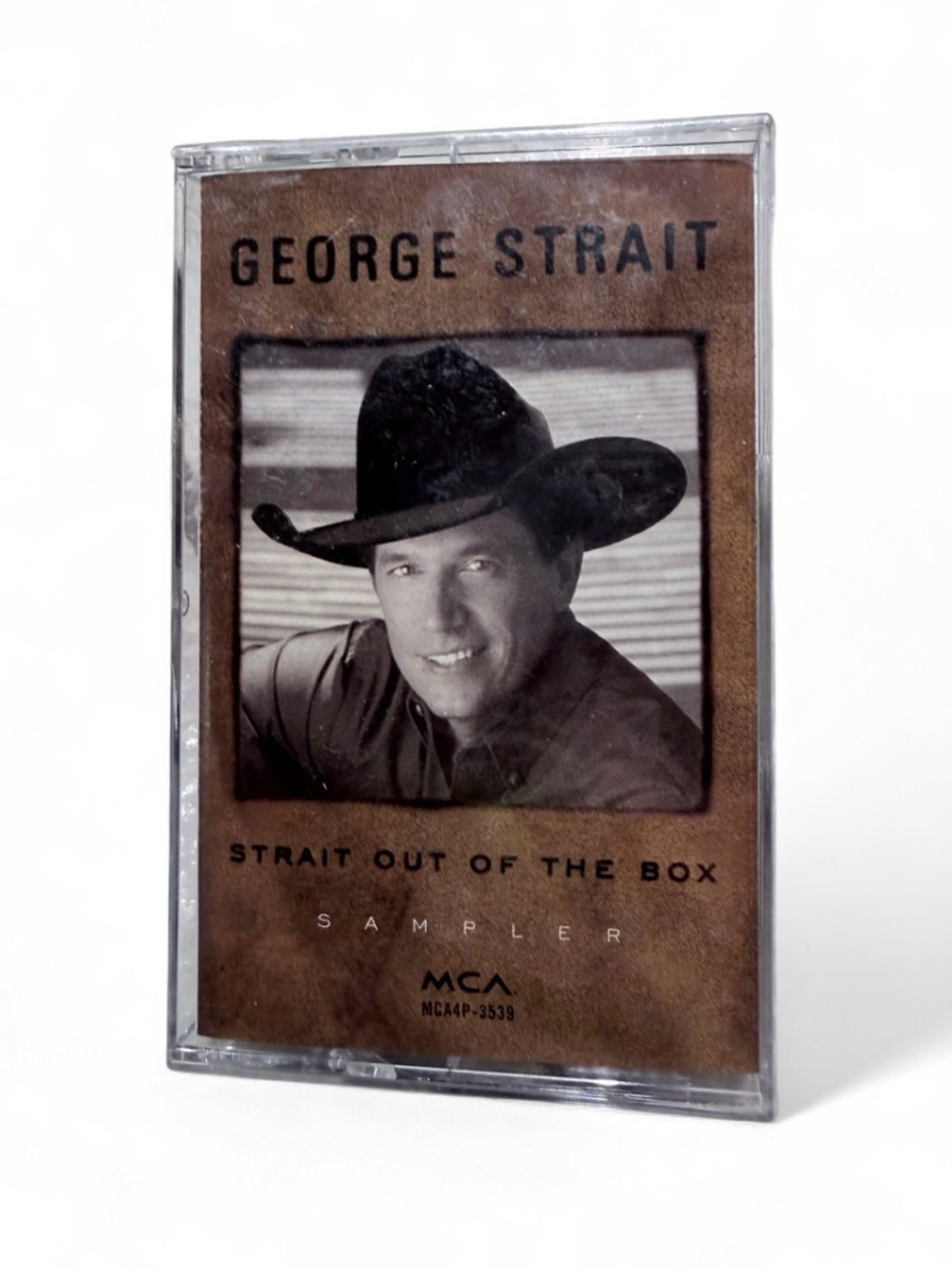 George Strait Strait Out Of The Box Sampler Cassette Tape 1995 Promo Sealed NOS